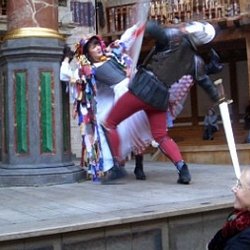 St George and The Dragon, Shakespeare's Globe