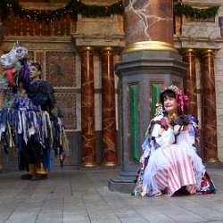 St George and The Dragon, Shakespeare's Globe